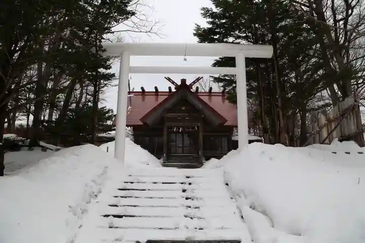 留萌神社の鳥居
