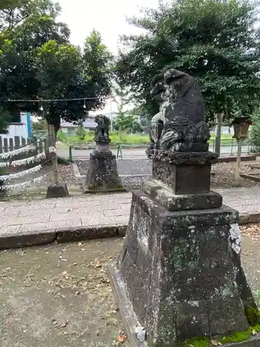 熊野神社の狛犬