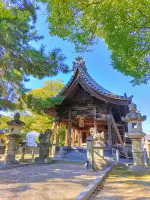 訓原神社の本殿・本堂
