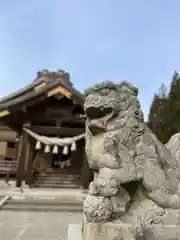 居多神社の狛犬
