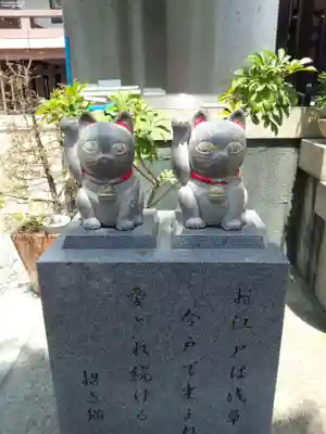 今戸神社の狛犬