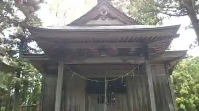 大生瀬神社の本殿