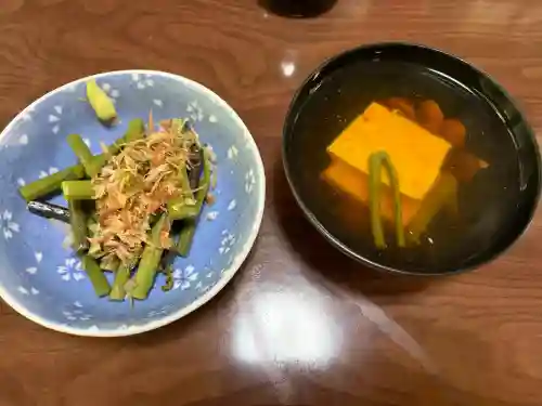 大山祇神社の食事