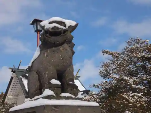 豊幌神社の狛犬