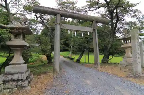 鹿島大神宮の鳥居