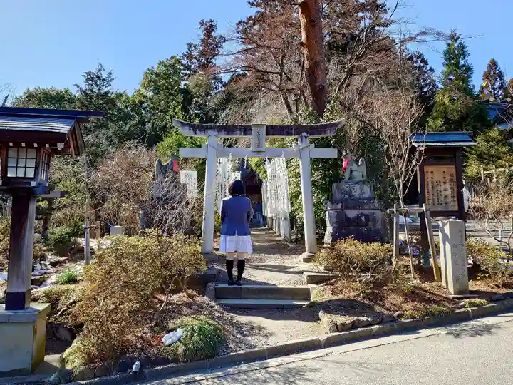 開成山大神宮の鳥居