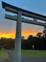 群馬県護国神社の鳥居
