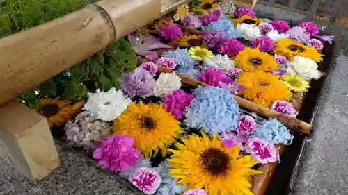 豊平神社の手水舎