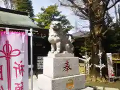 新田神社の狛犬