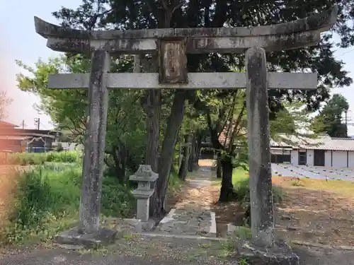 宗神社の鳥居