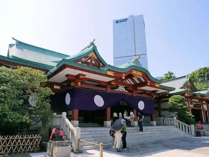 日枝神社の本殿・本堂