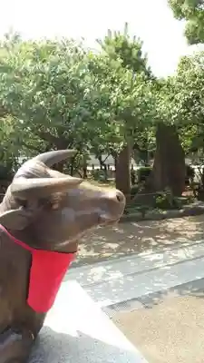 湯島天満宮の狛犬