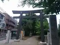 新井天神北野神社の鳥居