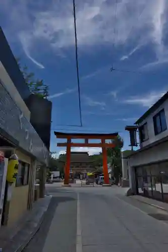 津島神社の鳥居