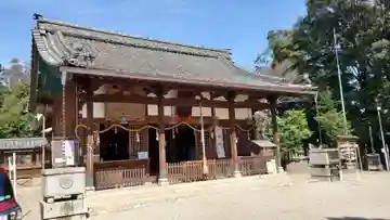 志氐神社の本殿・本堂
