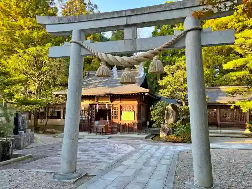 越中一宮 髙瀬神社の鳥居