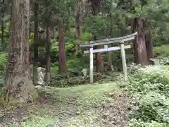 松苧神社の鳥居