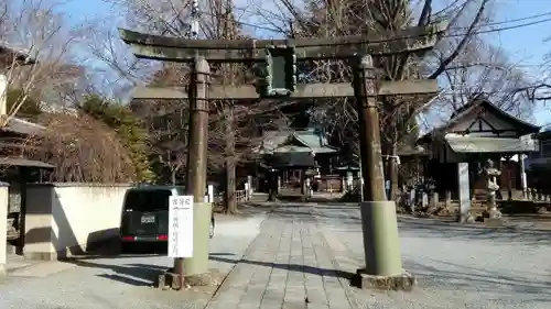 桐生天満宮の鳥居