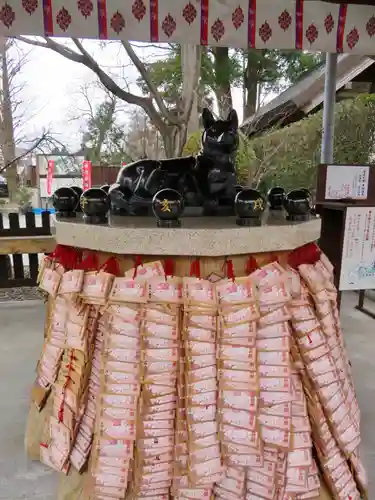 玉村八幡宮の狛犬