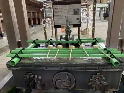 宇都宮二荒山神社の手水舎