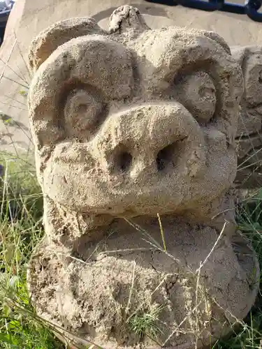 秋葉神社の狛犬