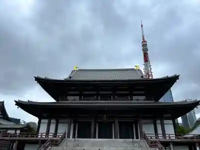 増上寺の本殿・本堂