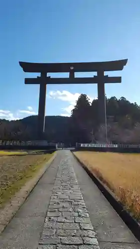 大斎原（熊野本宮大社旧社地）の鳥居