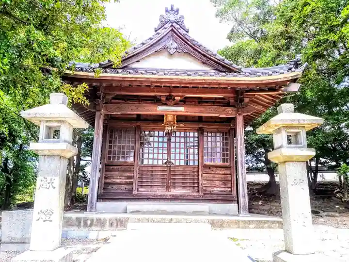 神明社の本殿・本堂
