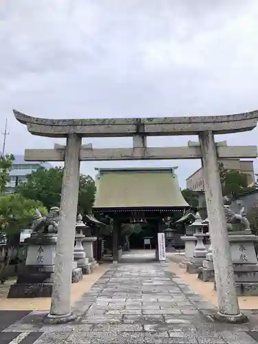 賀茂神社天満宮の鳥居