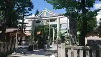 お三の宮日枝神社の鳥居