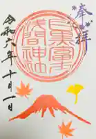 上目黒氷川神社の御朱印