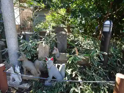 櫻木神社の狛犬