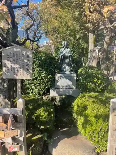 亀戸天神社の像