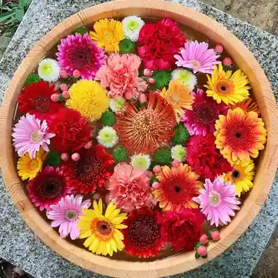 滑川神社 - 仕事と子どもの守り神の手水舎