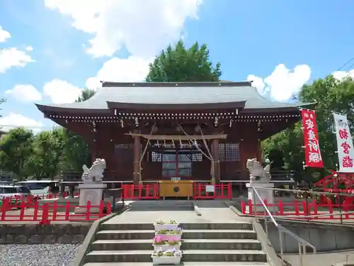 朝日氷川神社の本殿