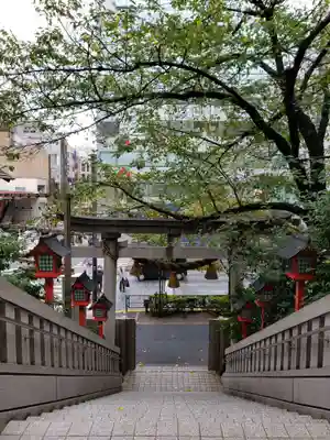 十番稲荷神社の鳥居