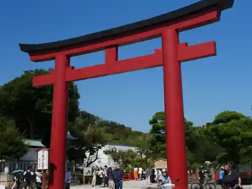 鶴岡八幡宮の鳥居