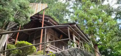 根城八幡宮の本殿・本堂