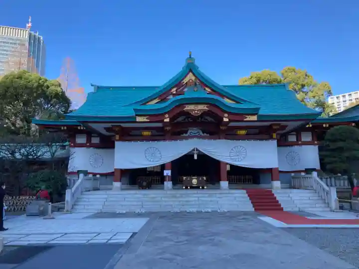 日枝神社の本殿・本堂