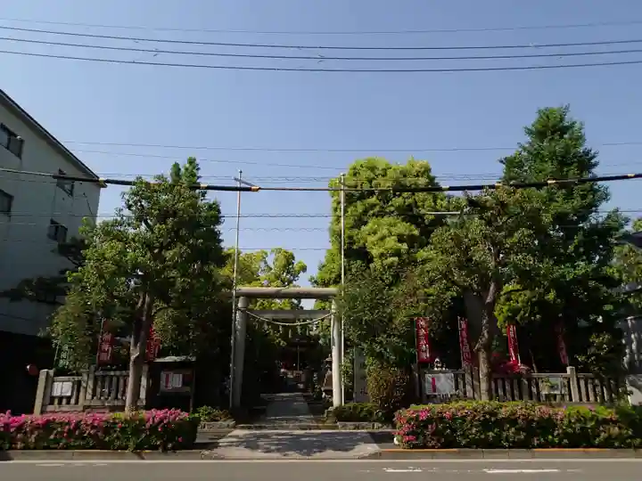 徳持神社の鳥居
