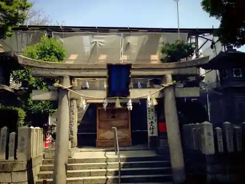 若宮八幡大神宮の鳥居