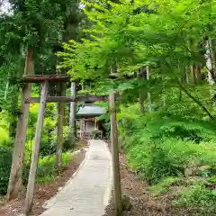 冨賀寺の鳥居