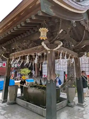 櫛田神社の手水舎