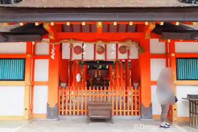 大原野神社の本殿・本堂