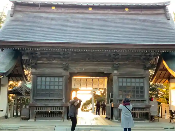 大洗磯前神社の山門・神門