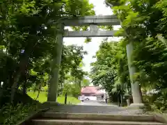 釧路一之宮 厳島神社の鳥居