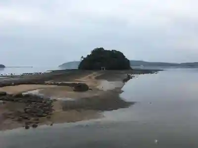 小島神社の景色