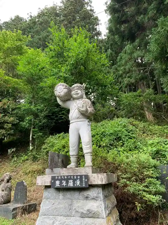 東堂山 満福寺(昭和羅漢)の像