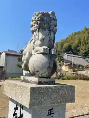 高祖神社の狛犬