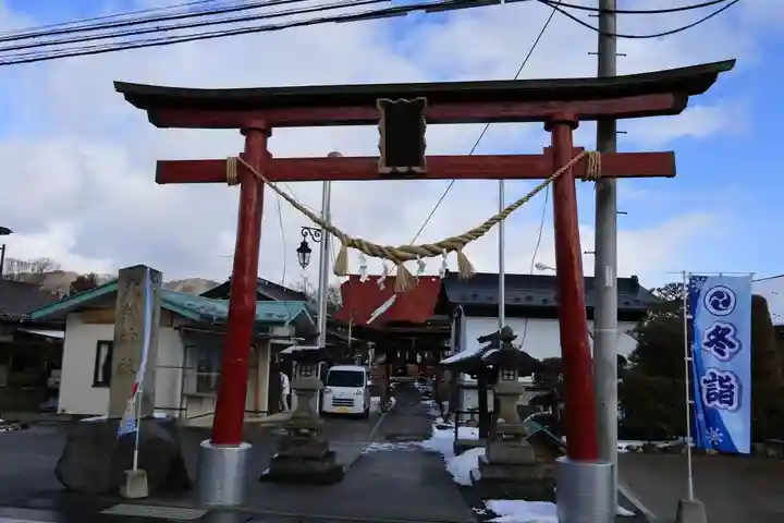 大鏑神社の鳥居